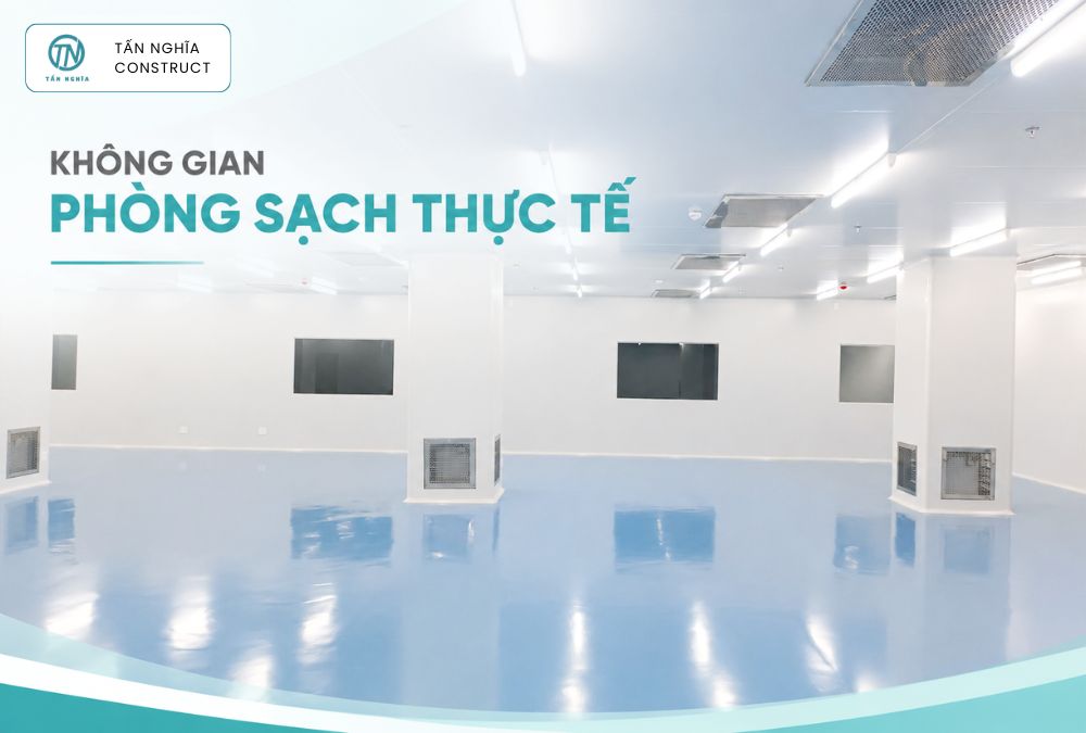 Không gian trong phòng sạch