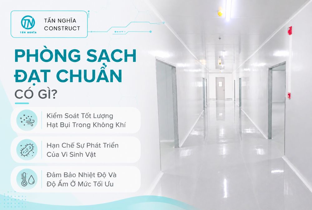 Phòng sạch đạt chuẩn có gì?