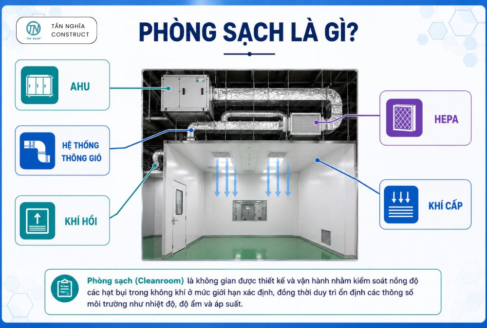 Phòng sạch là gì