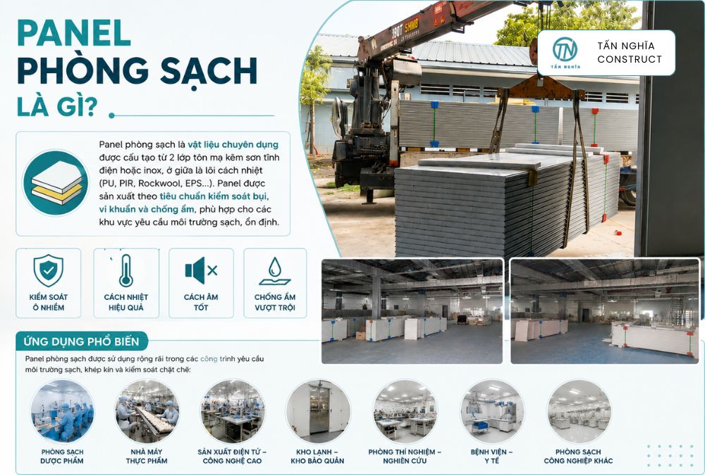 Panel phòng sạch là gì?