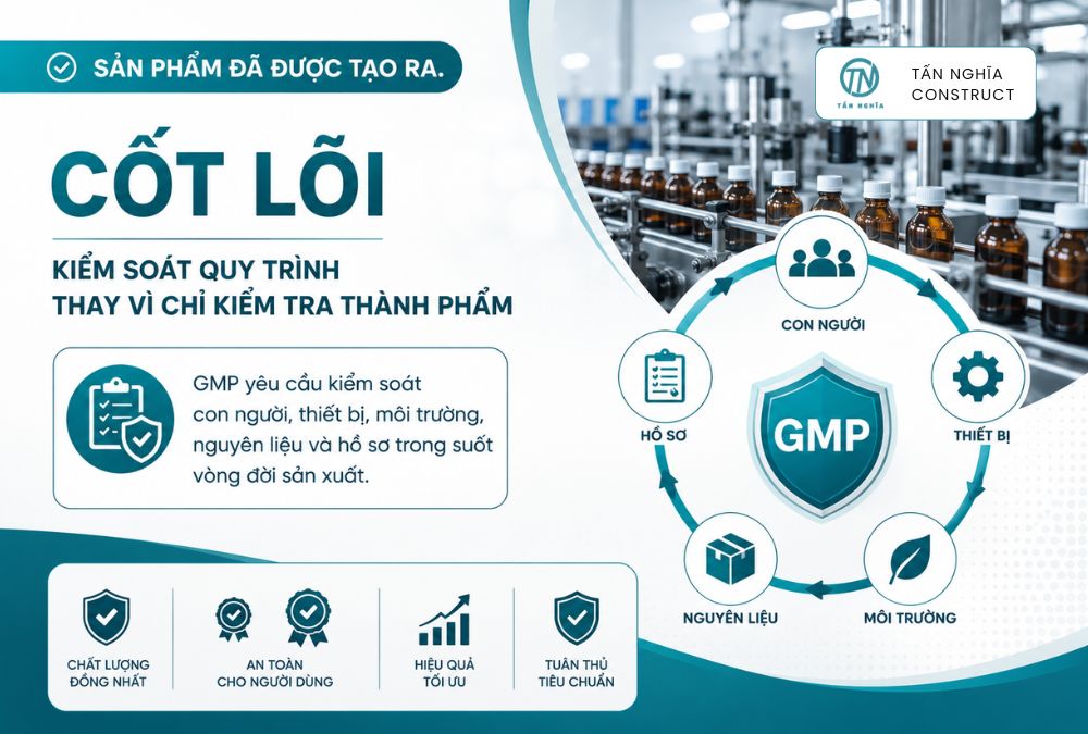 Nội dung cốt lõi của tiêu chuẩn GMP