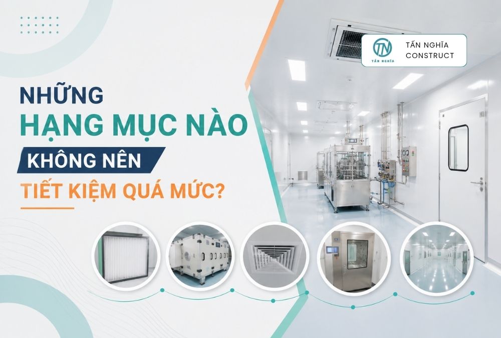 Những hạng mục không nên tiết kiệm quá mức