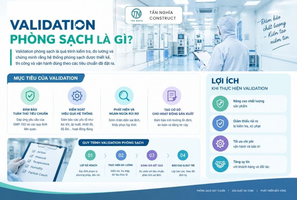 Validation phòng sạch là gì