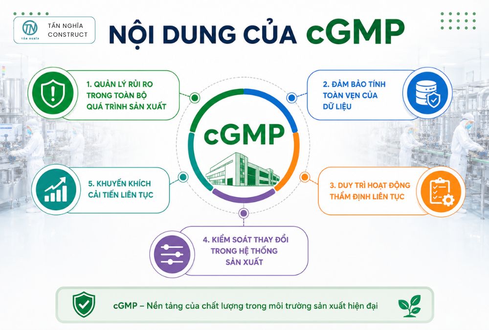 Nội Dung Của Tiêu chuẩn cGMP