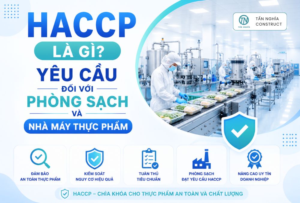 Thông tin về HACCP trong phòng sạch thực phẩm