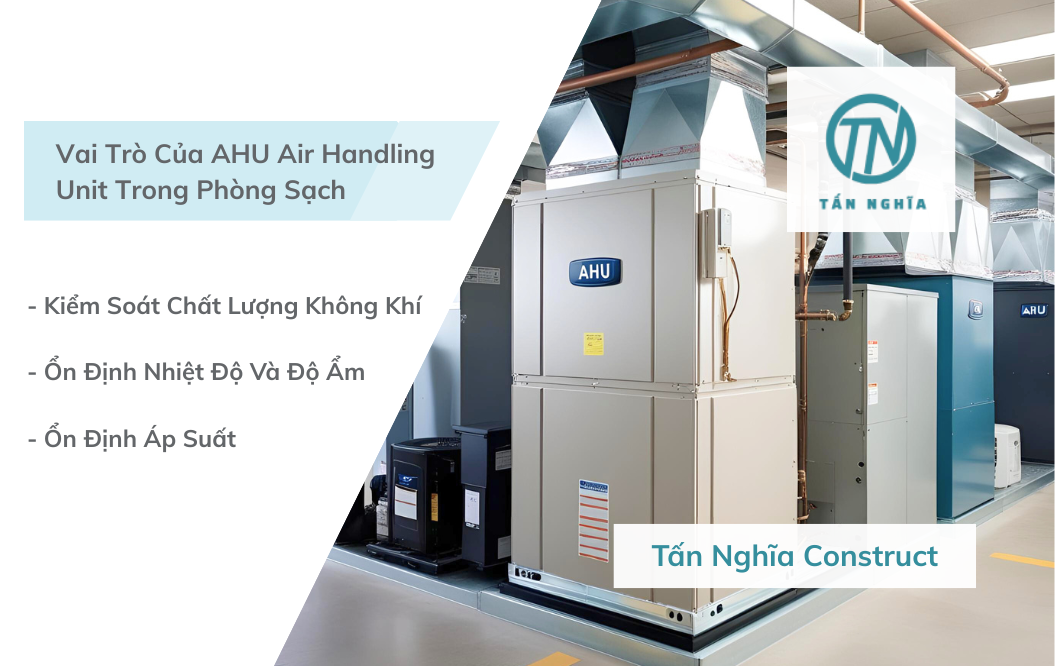 Vai trò của AHU trong phòng sạch