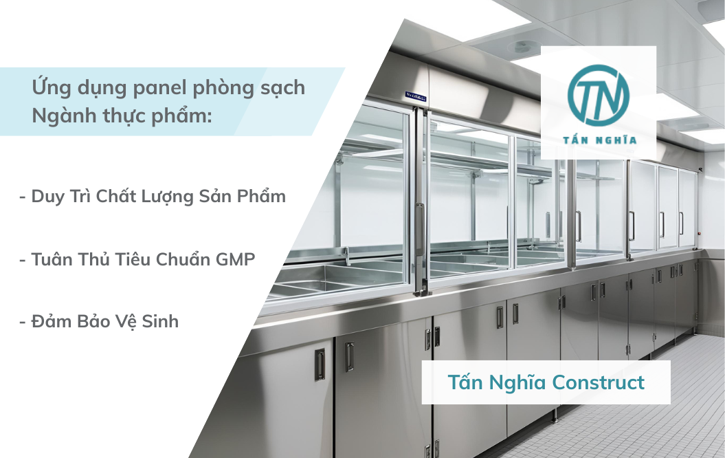 panel phòng sạch ngành thực phẩm