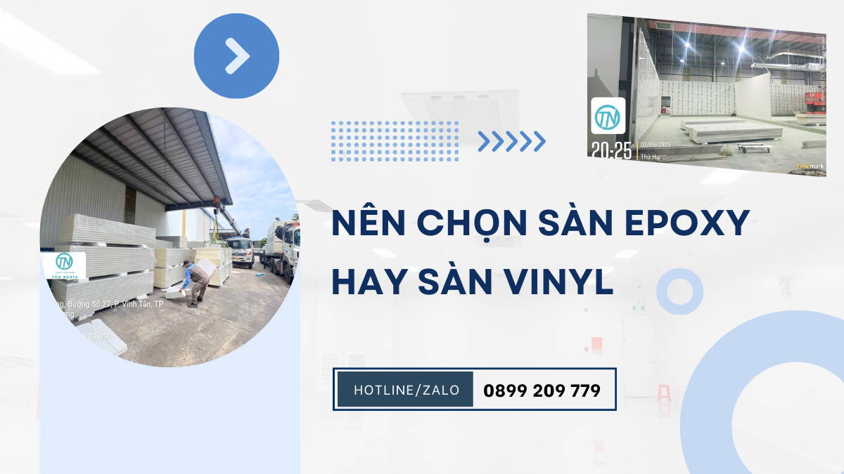 Nên chọn sàn EPOXY hay sàn VINYL