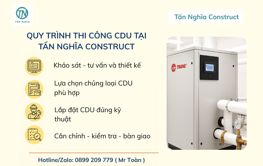 QUY TRÌNH THI CÔNG CDU TẠI TẤN NGHĨA CONSTRUCT