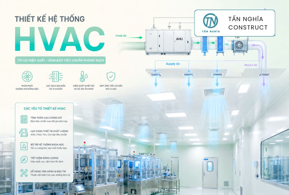 Thiết kế hệ thống HVAC