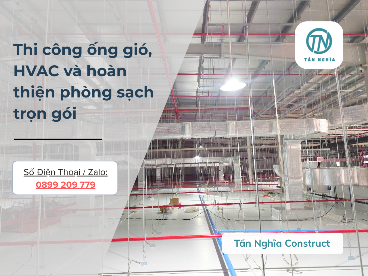 Thi công ống gió, HVAC và phòng sạch trọn gói