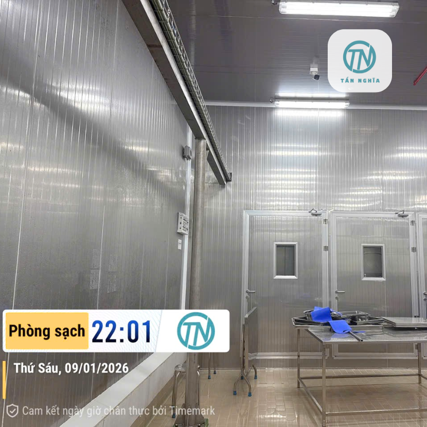 Phòng sạch dược phẩm sắp hoàn thiện