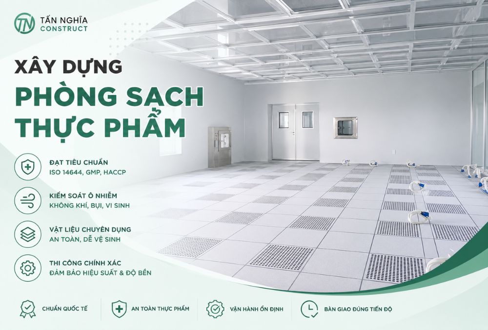 Xây dựng phòng sạch dược phẩm theo tiêu chuẩn GMP