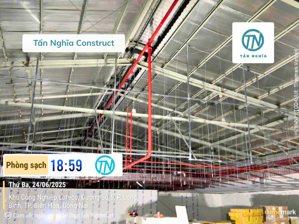Dự Án Phòng Sạch Vật Tư THIẾT BỊ Y Tế Tấn Nghĩa