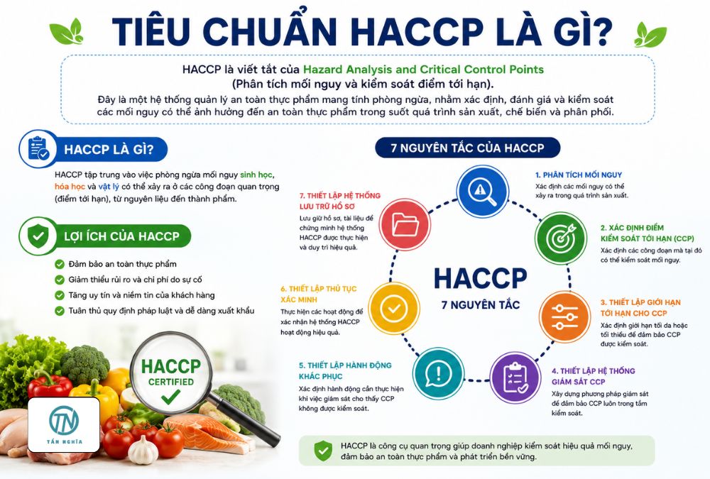 Tiêu chuẩn HACCP là gì