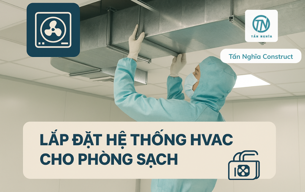 Lắp đặt HVAC phòng sạch