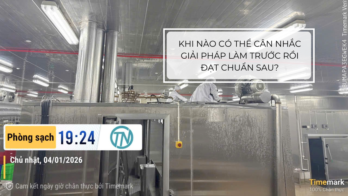Cân nhắc hoàn thiện phòng sạch hay làm từng phần trước