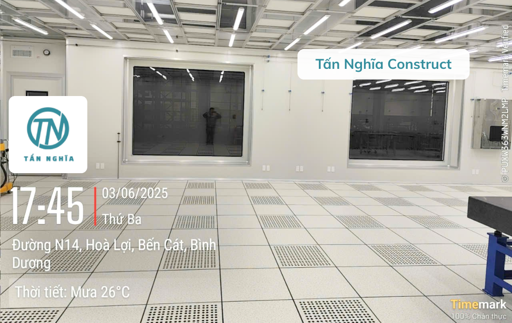 thi công phòng sạch y tế chuẩn ASHRAE Tấn Nghĩathi công phòng sạch y tế chuẩn ASHRAE