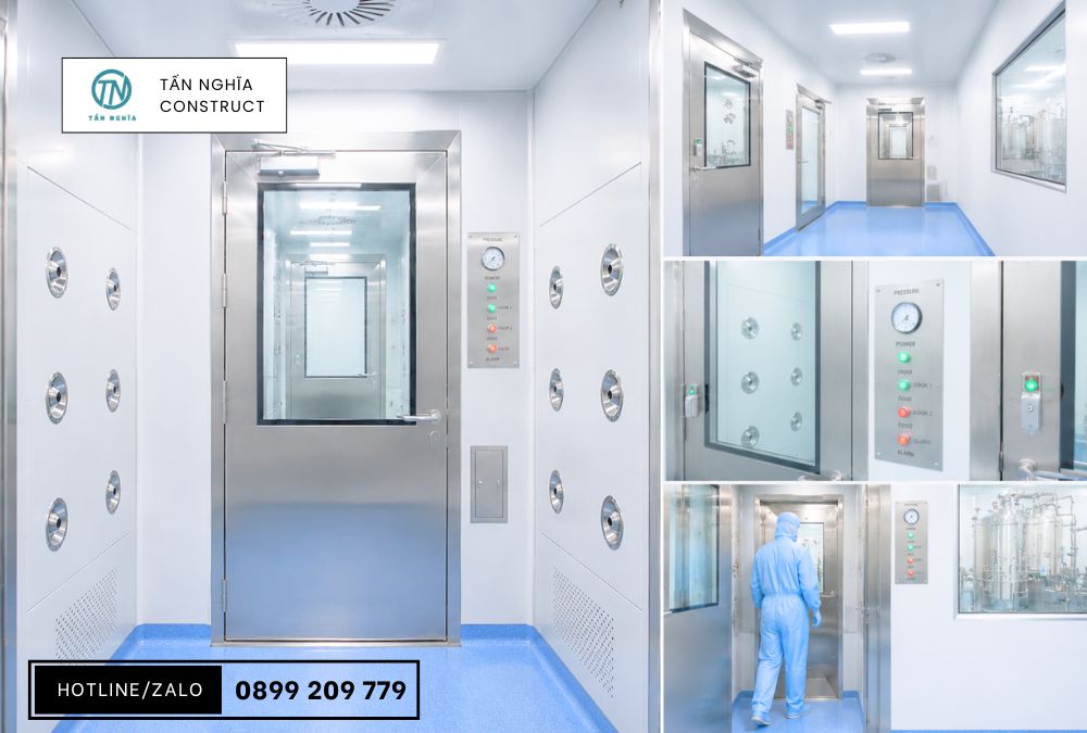 Hệ thống airlock trong phòng sạch dược phẩm GMP