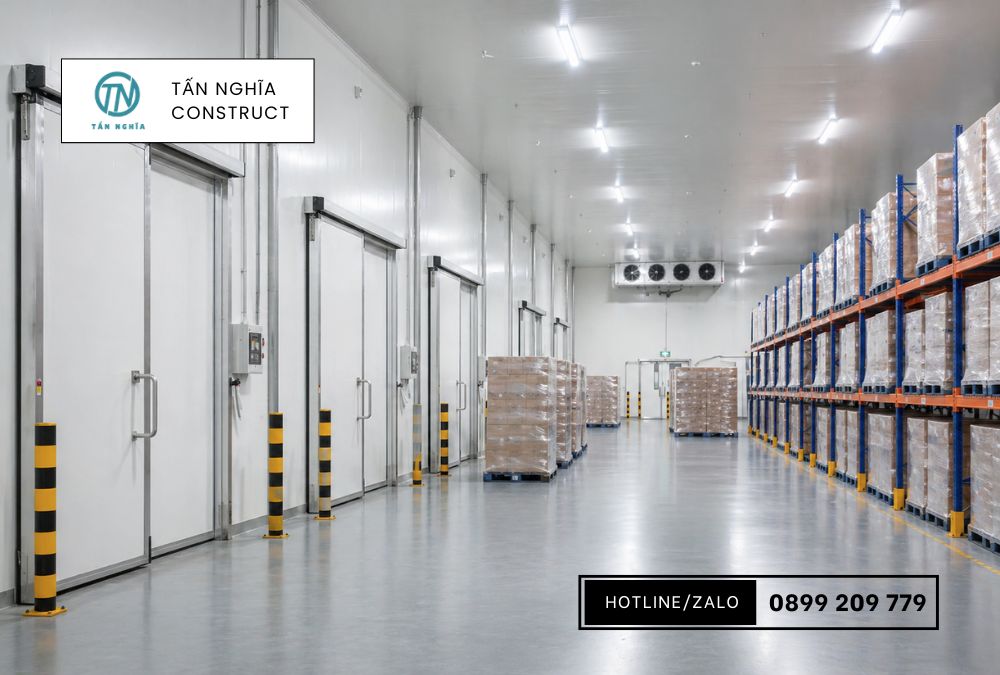 Các hạng mục thi công phòng sạch kho lạnh