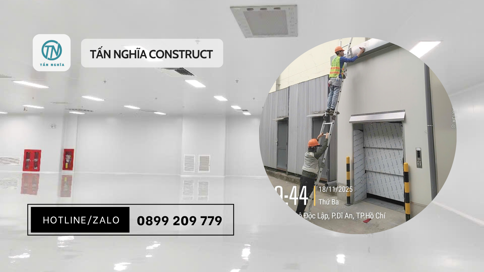 Thi công trọn gói phòng sạch thực phẩm chăm sóc sức khỏe