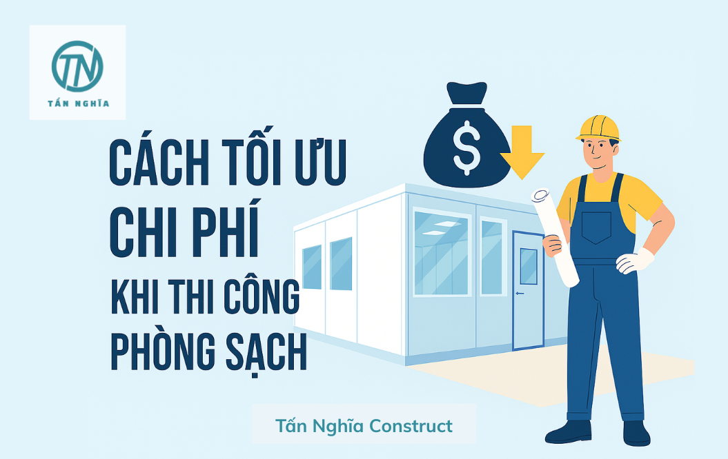 tối ưu chi phí thi công phòng sạch