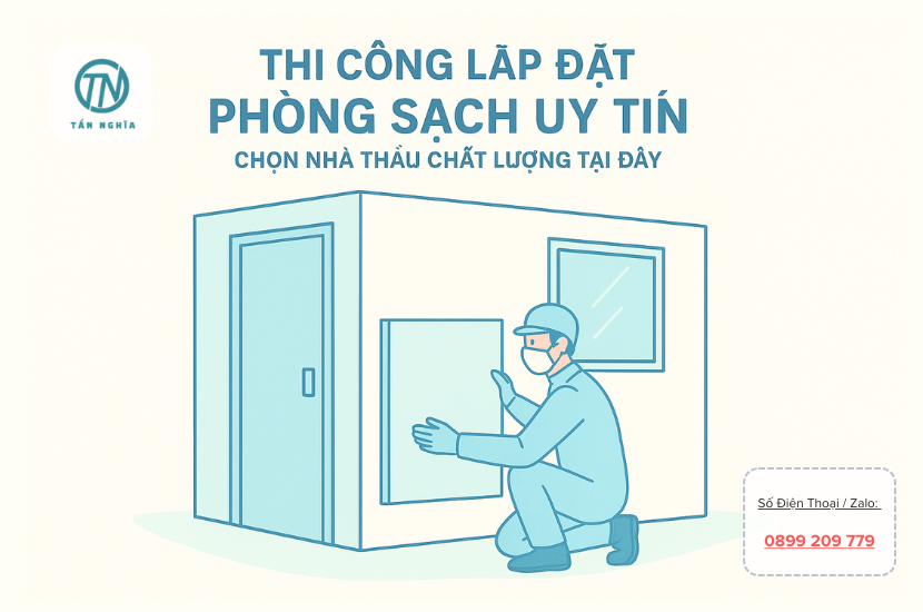 Đơn vị thi công phòng sạch uy tín