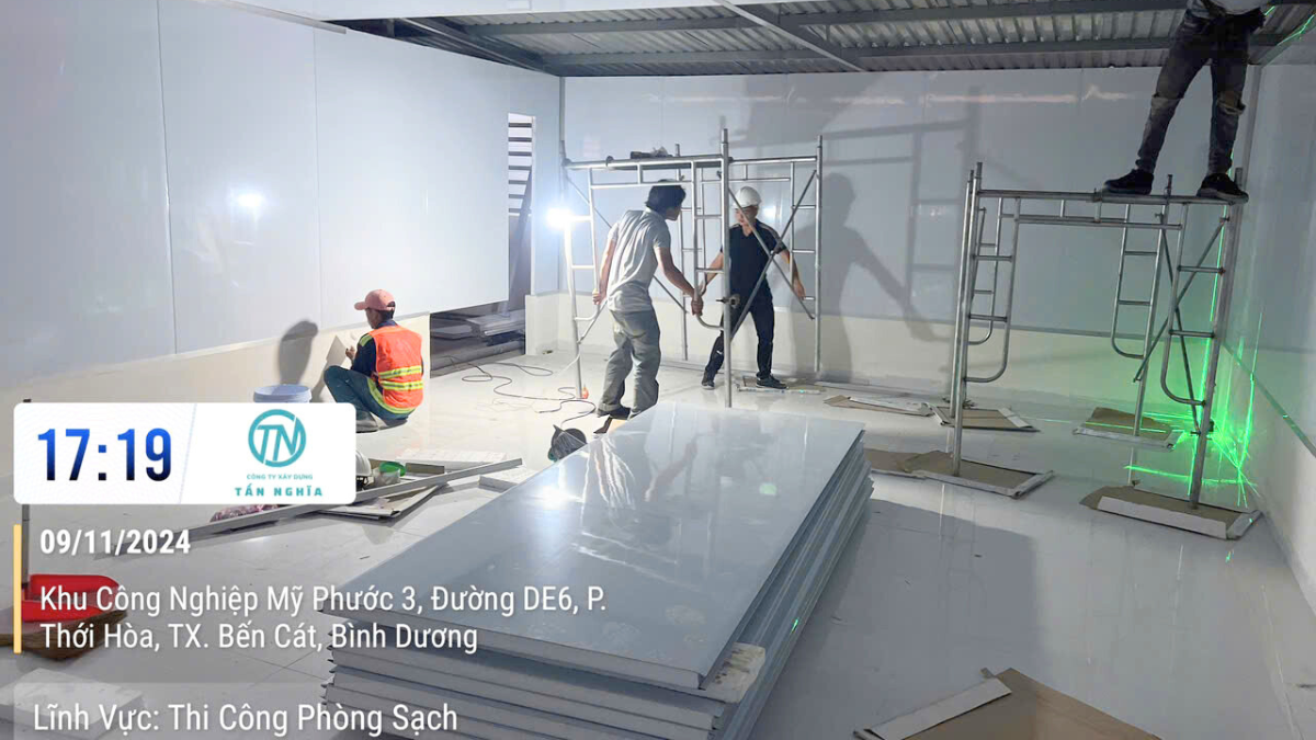 Thi công phòng sạch trọn gói