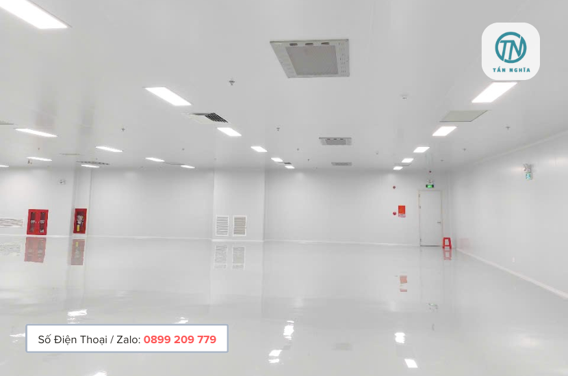 Phòng y tế tại Bình Dương sau khi thi công phòng sạch