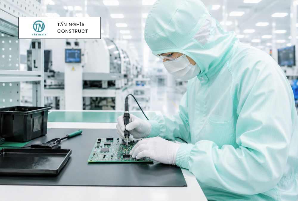 Tiến hành kiểm soát tĩnh điện ESD trong phòng sạch điện tử