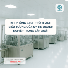 Khi phòng sạch trở thành biểu tượng của uy tín doanh nghiệp trong sản xuất