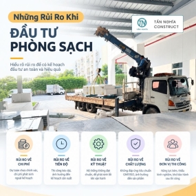 Những rủi ro khi đầu tư phòng sạch