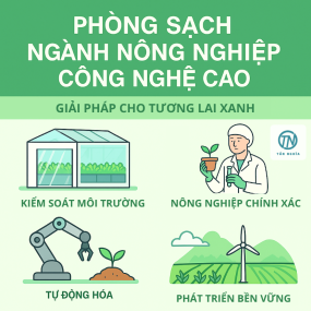 Phòng Sạch Ngành Nông Nghiệp Công Nghệ Cao | Giải Pháp Cho Tương Lai Xanh