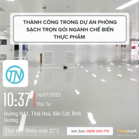Thành công trong dự án phòng sạch trọn gói ngành chế biến thực phẩm
