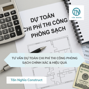 Tư vấn dự toán chi phí thi công phòng sạch chính xác & hiệu quả