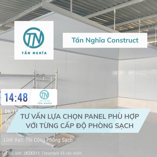 Tư vấn lựa chọn panel phù hợp với từng cấp độ phòng sạch