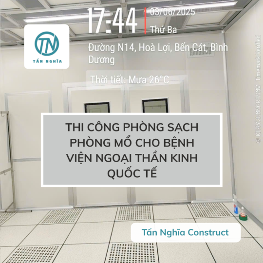 Dự án phòng sạch phòng mổ chuẩn ASHRAE – Thông gió cho công trình y tế