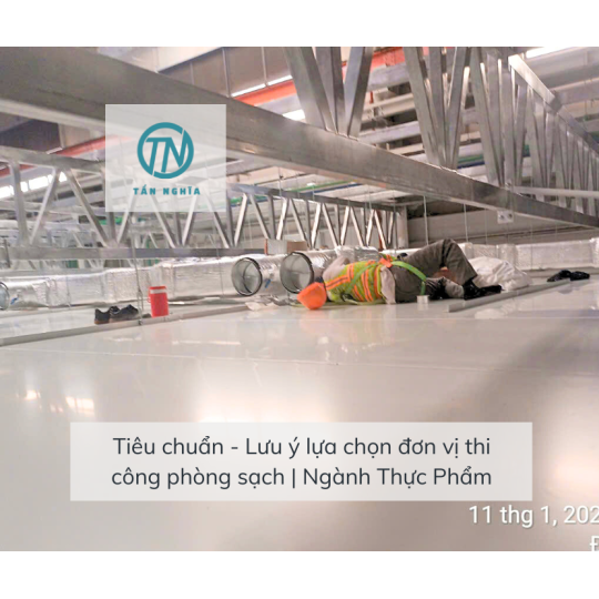 Tiêu chuẩn - Lựa chọn đơn vị thi công phòng sạch | Ngành Thực Phẩm