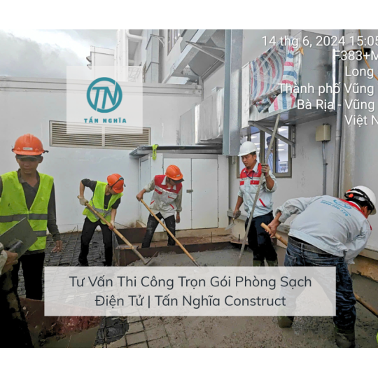 Tư Vấn Thi Công Trọn Gói Phòng Sạch Điện Tử | Tấn Nghĩa Construct