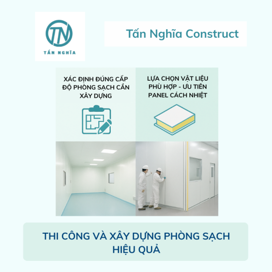 Thi công và xây dựng phòng sạch thế nào để tối ưu nhất?