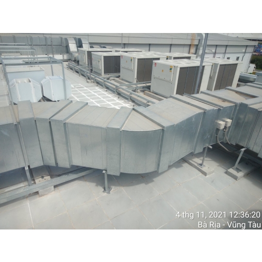 Thi Công Hạng Mục HVAC Ở Lọc Hóa Dầu Long Sơn